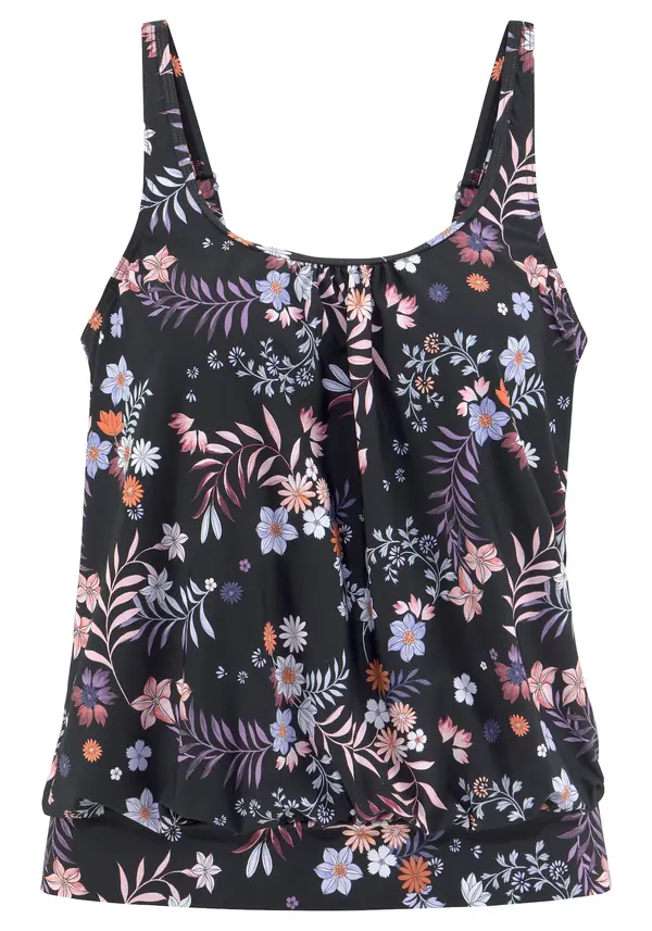 SUNSEEKER SUNSEEKER Tankini 'Bettie Sunseeker'  mornarsko plava / svijetloplava / ljubičasta / roza