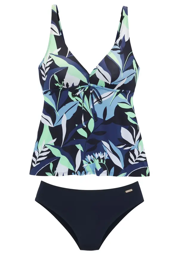SUNSEEKER SUNSEEKER Tankini  morsko plava / svijetloplava / tamno plava / svijetlozelena