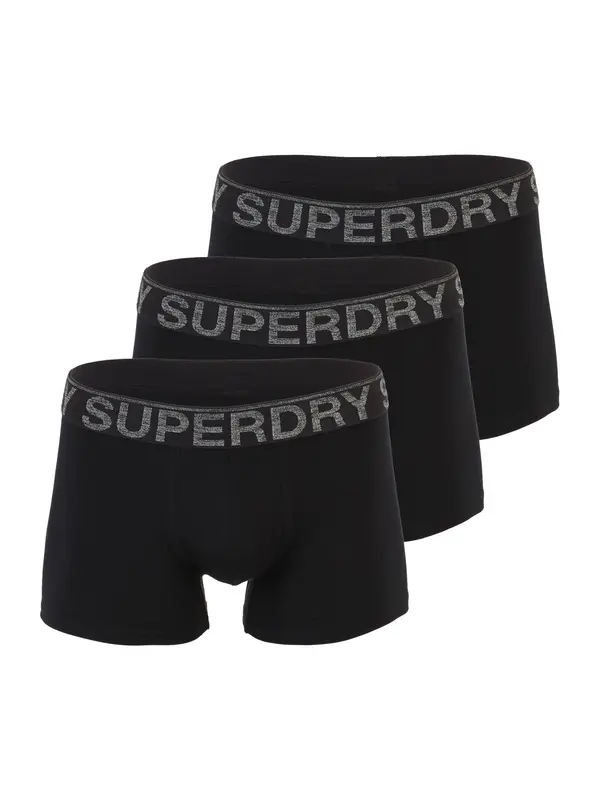 Superdry & Co Superdry & Co Bokserice  tamo siva / crna