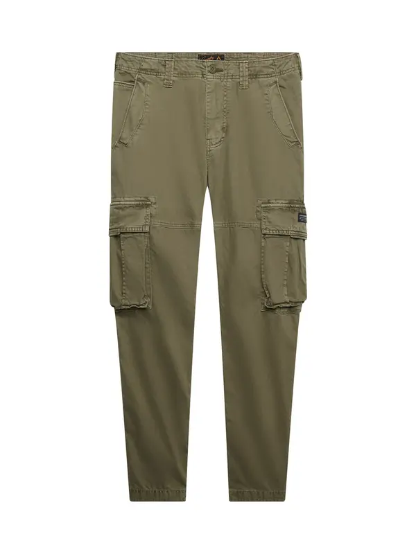Superdry & Co Superdry & Co Cargo hlače 'CORE'  maslinasta