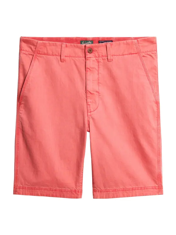 Superdry & Co Superdry & Co Chino hlače  koraljna
