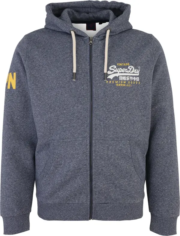 Superdry & Co Superdry & Co Gornji dio trenirke  plava melange / žuta / bijela