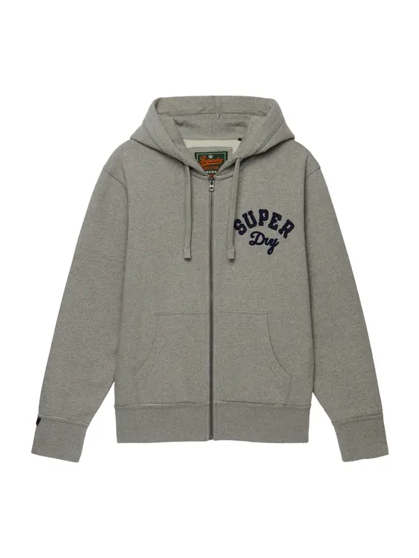 Superdry & Co Superdry & Co Gornji dio trenirke 'VINTAGE ATHLETIC'  mornarsko plava / siva
