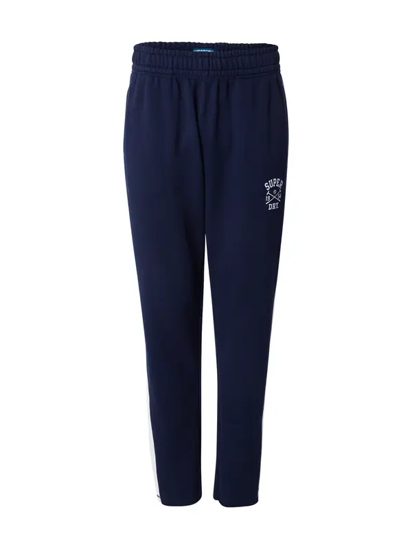 Superdry & Co Superdry & Co Hlače 'Athletic Club'  boja pijeska / morsko plava
