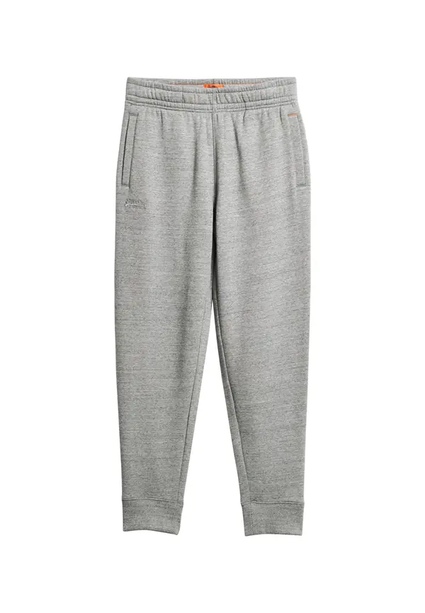 Superdry & Co Superdry & Co Hlače 'Essential'  siva melange