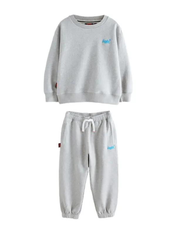 Superdry & Co Superdry & Co Jogging komplet  siva melange