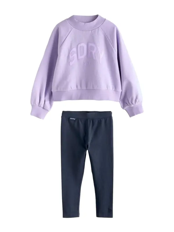 Superdry & Co Superdry & Co Komplet  lavanda / crna