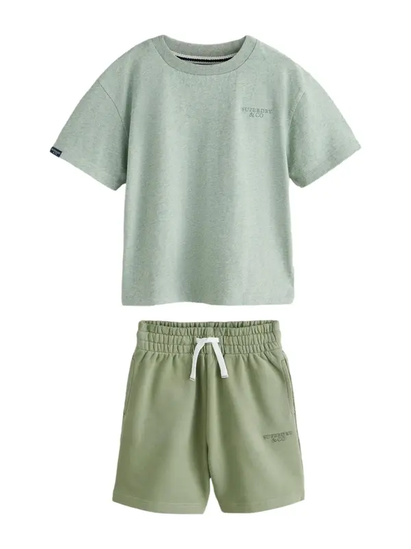 Superdry & Co Superdry & Co Komplet  menta / pastelno zelena