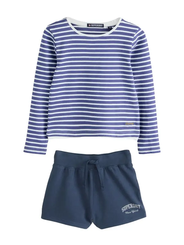 Superdry & Co Superdry & Co Komplet  mornarsko plava / kobalt plava / bijela