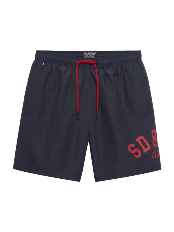 Superdry & Co Superdry & Co Kupaće hlače  mornarsko plava / svijetlocrvena