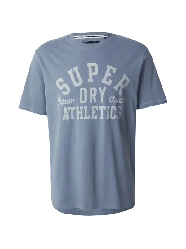 Superdry & Co Superdry & Co Majica 'Athletic Essential'  morsko plava / svijetlosiva