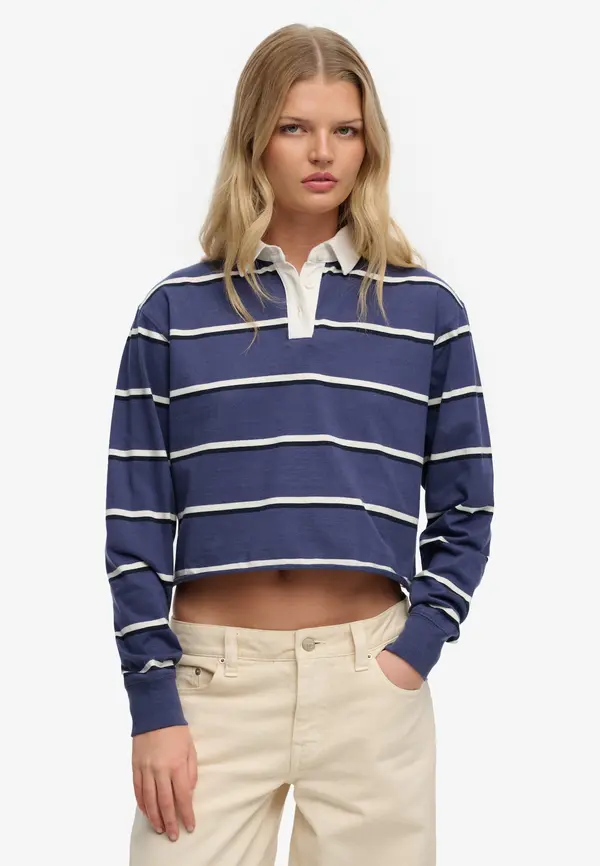Superdry & Co Superdry & Co Majica 'Athletic Essentials'  safirno plava / crna / bijela