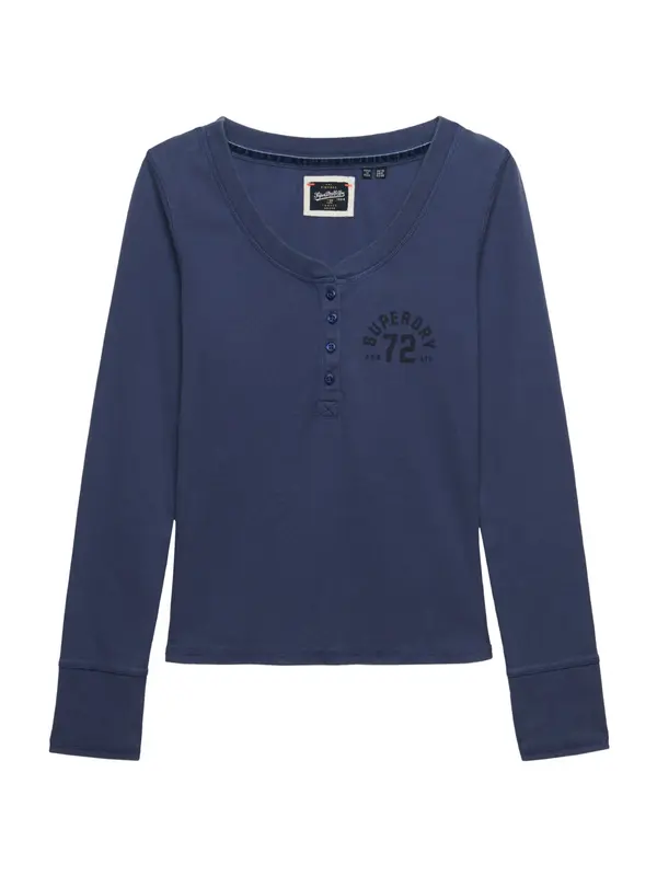 Superdry & Co Superdry & Co Majica 'Athletic'  morsko plava