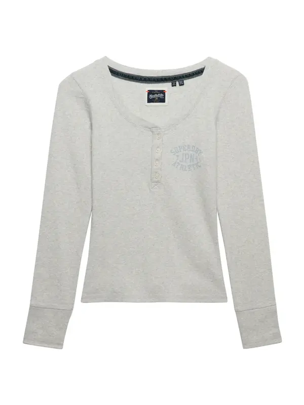 Superdry & Co Superdry & Co Majica 'Athletic'  svijetloplava / siva melange