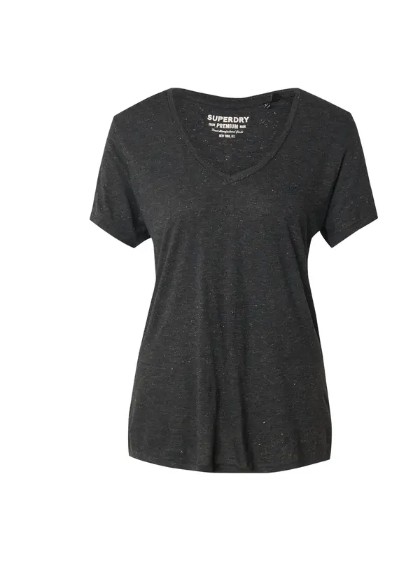 Superdry & Co Superdry & Co Majica  crna melange