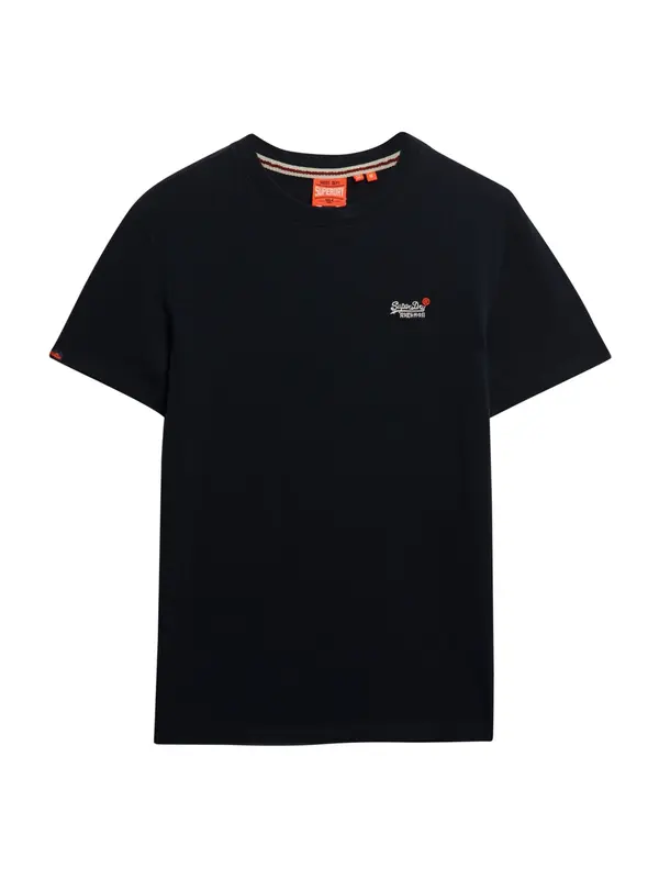 Superdry & Co Superdry & Co Majica 'Essential'  crna / bijela