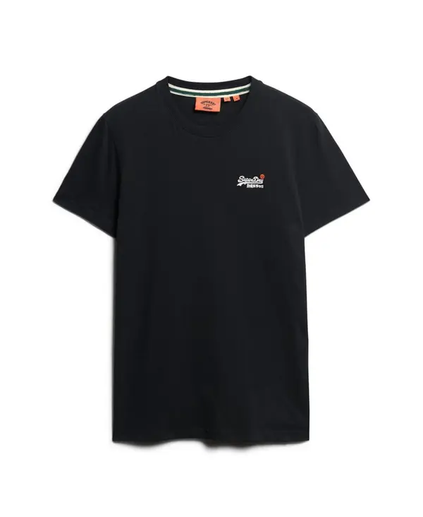 Superdry & Co Superdry & Co Majica 'Essential'  crna / bijela
