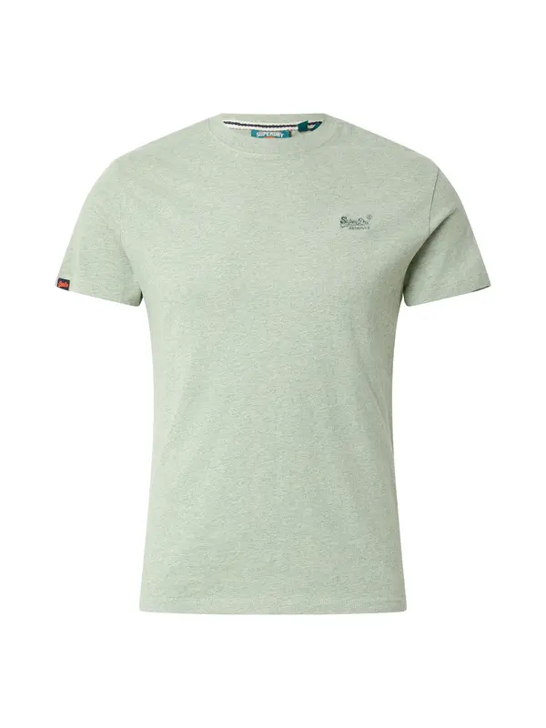Superdry & Co Superdry & Co Majica 'Essential'  pastelno zelena