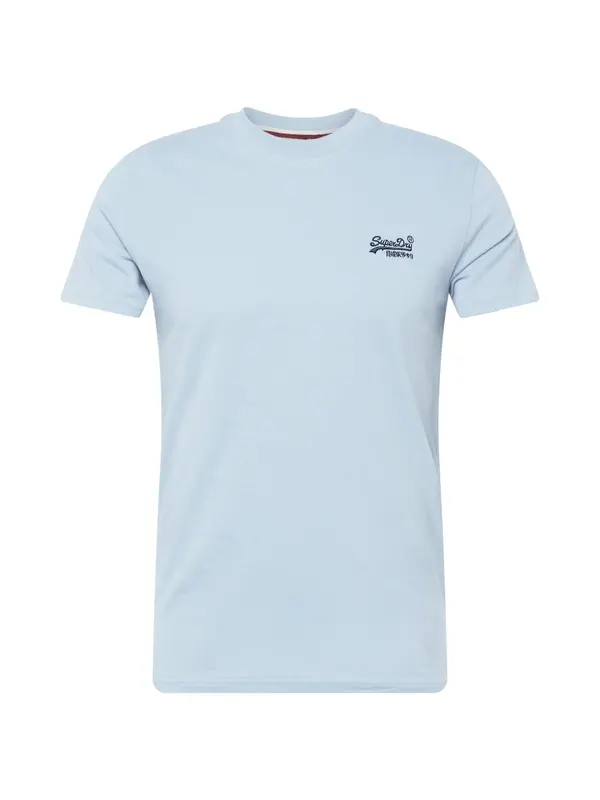 Superdry & Co Superdry & Co Majica 'Essential'  svijetloplava / tamno plava