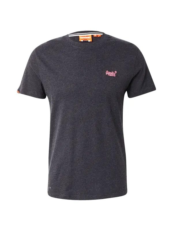 Superdry & Co Superdry & Co Majica 'Essential'  svijetloroza / crna melange