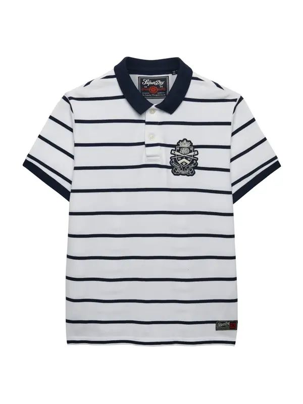 Superdry & Co Superdry & Co Majica  mornarsko plava / bijela