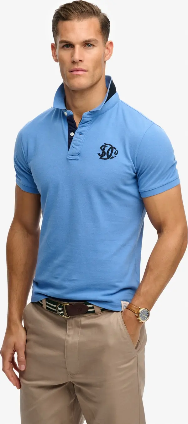 Superdry & Co Superdry & Co Majica  morsko plava / kraljevsko plava