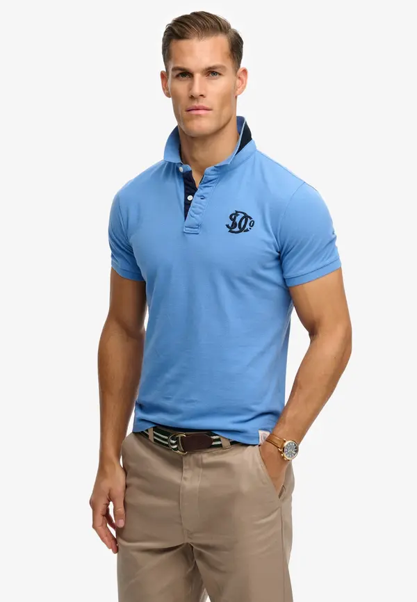 Superdry & Co Superdry & Co Majica  morsko plava / kraljevsko plava