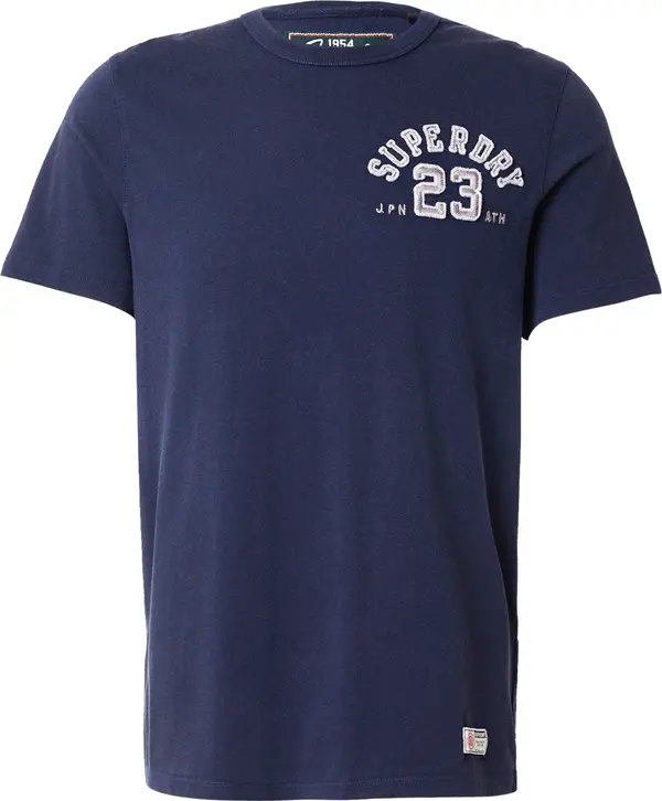 Superdry & Co Superdry & Co Majica  morsko plava / siva / svijetlosiva / crvena