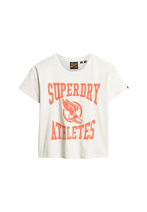 Superdry & Co Superdry & Co Majica  narančasta / bijela