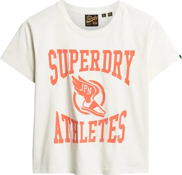 Superdry & Co Superdry & Co Majica  narančasta / bijela
