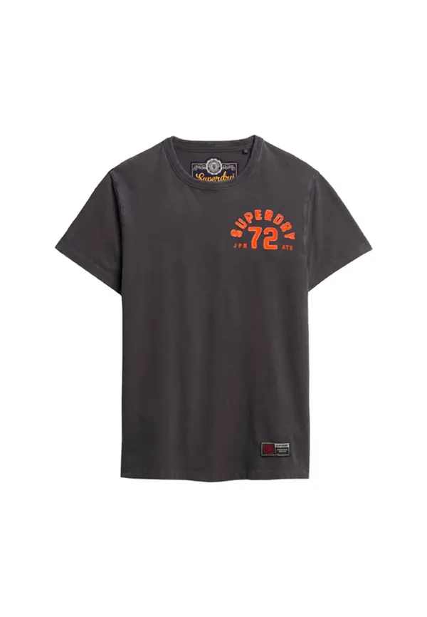 Superdry & Co Superdry & Co Majica  svijetlonarančasta / crna