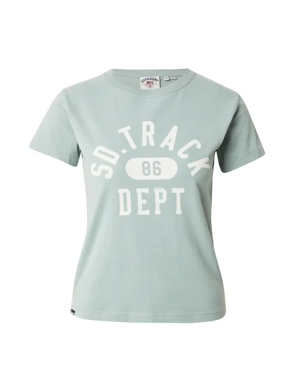 Superdry & Co Superdry & Co Majica  svijetlozelena / prljavo bijela