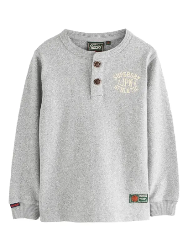 Superdry & Co Superdry & Co Majica  svijetložuta / siva
