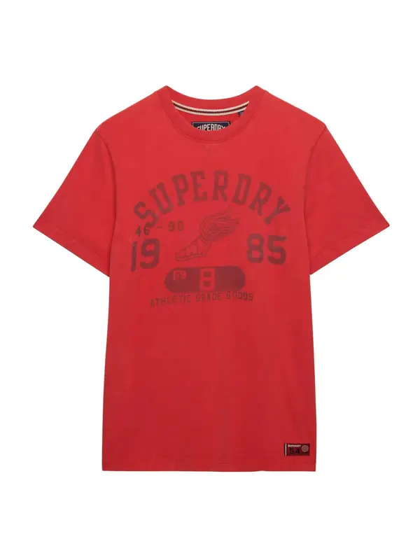 Superdry & Co Superdry & Co Majica 'VINTAGE PREP'  crvena