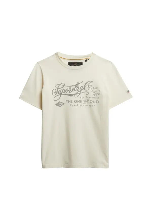 Superdry & Co Superdry & Co Majica  vuneno bijela
