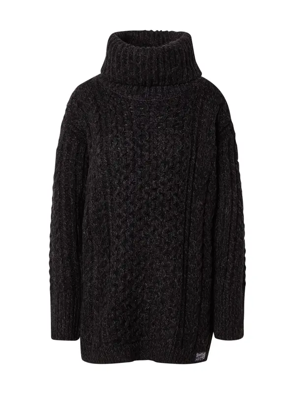 Superdry & Co Superdry & Co Pletena haljina  crna melange