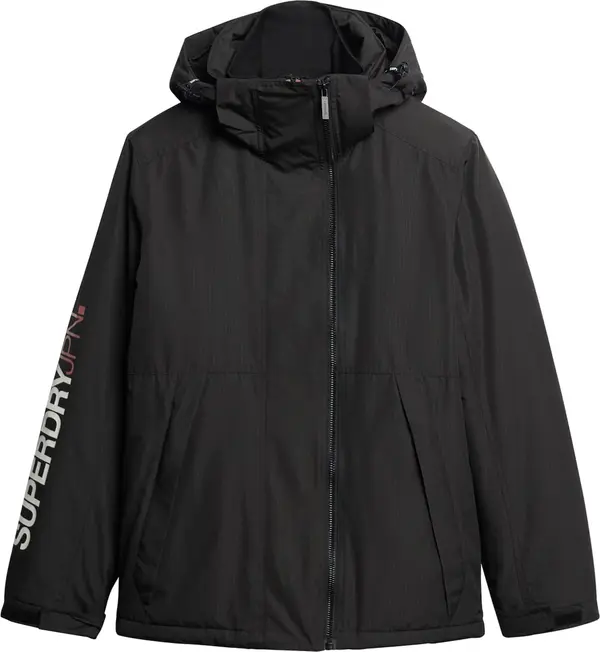 Superdry & Co Superdry & Co Prijelazna jakna 'Yachter'  narančasto crvena / crna / bijela