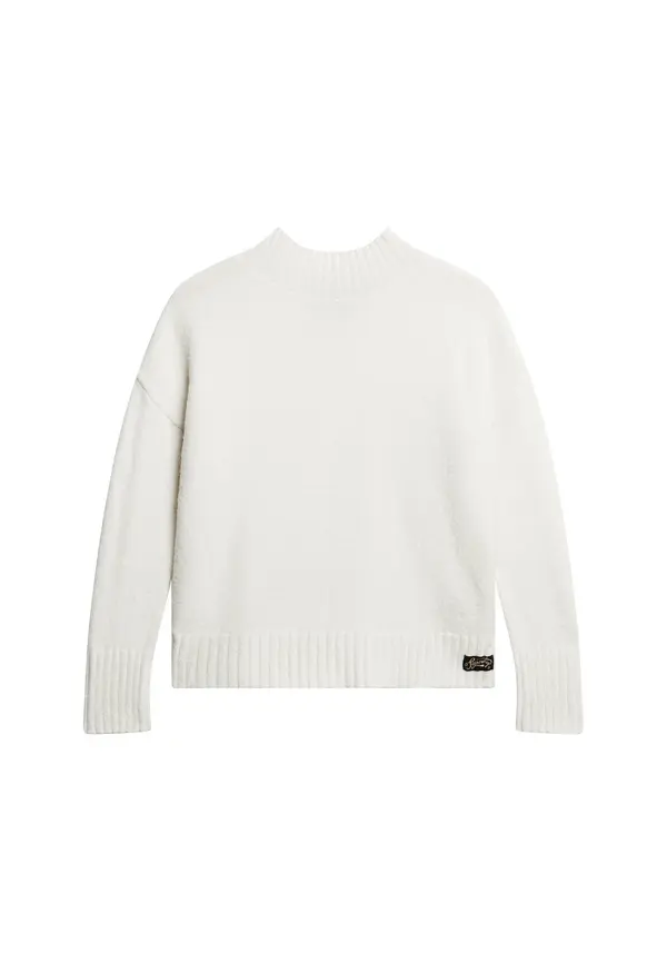 Superdry & Co Superdry & Co Pulover 'Essential'  ecru/prljavo bijela / crna