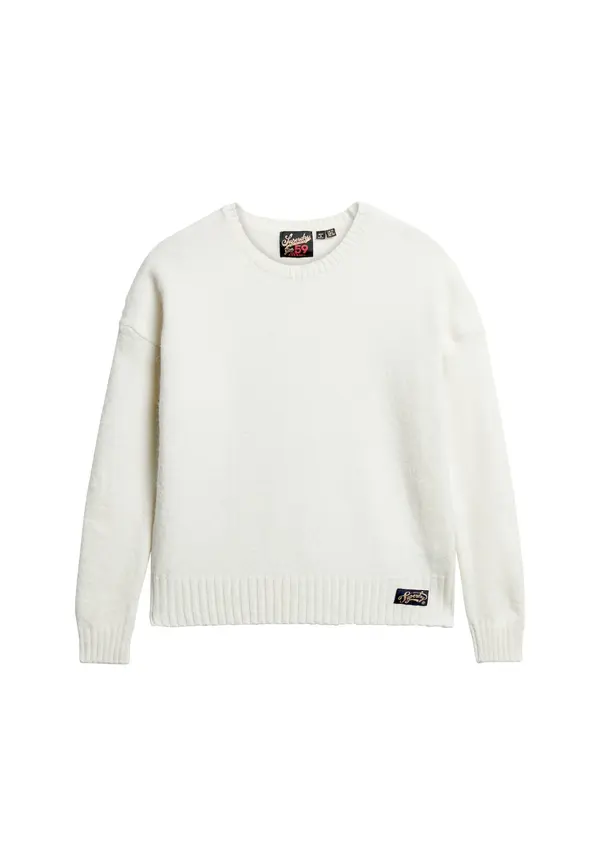 Superdry & Co Superdry & Co Pulover 'Essential'  prljavo bijela