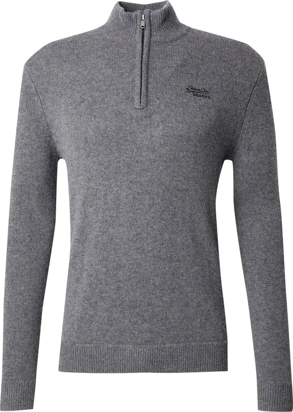 Superdry & Co Superdry & Co Pulover 'Essential'  tamo siva