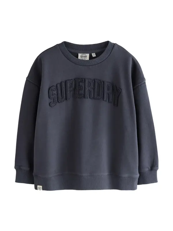 Superdry & Co Superdry & Co Sweater majica  antracit siva