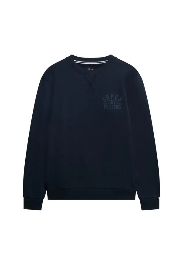 Superdry & Co Superdry & Co Sweater majica 'Athletic Essentials'  mornarsko plava / tamno plava