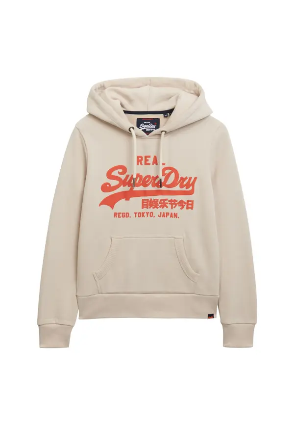Superdry & Co Superdry & Co Sweater majica  bež / ciglasto crvena