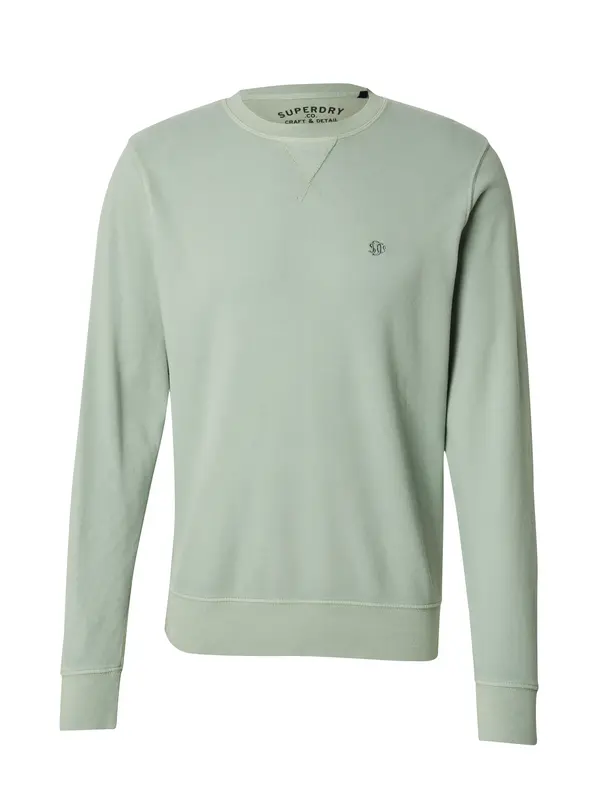 Superdry & Co Superdry & Co Sweater majica 'Essential'  pastelno zelena