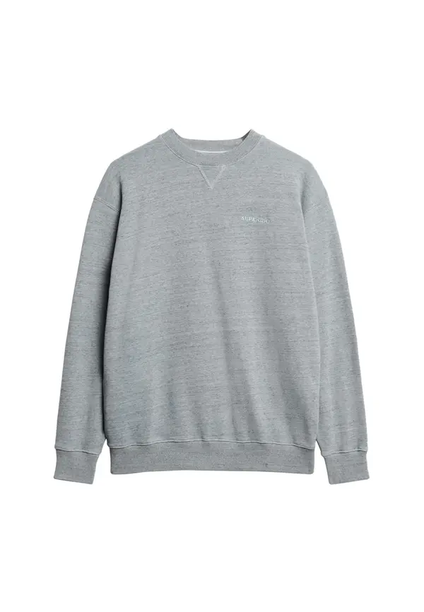 Superdry & Co Superdry & Co Sweater majica 'Essential'  siva melange