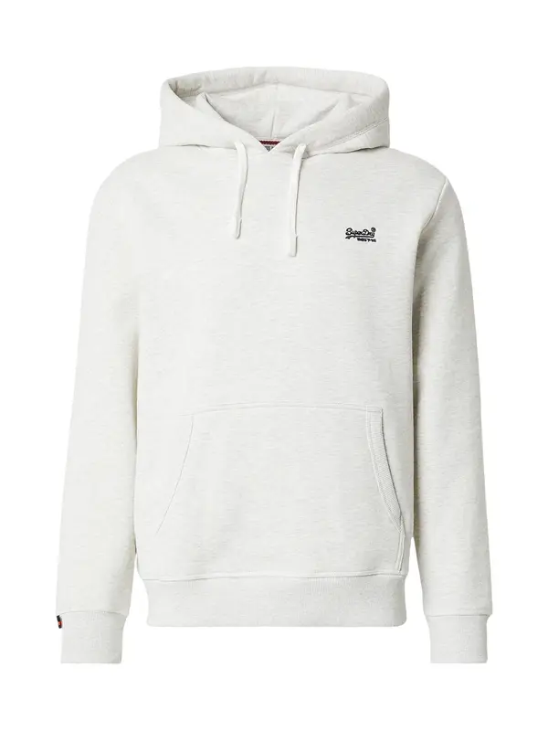 Superdry & Co Superdry & Co Sweater majica 'Essential'  svijetlosiva / crna