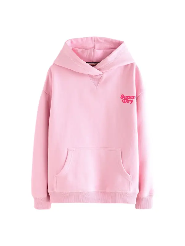 Superdry & Co Superdry & Co Sweater majica 'Essentials'  roza / roza