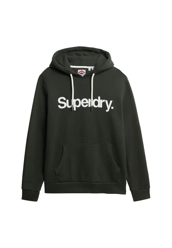 Superdry & Co Superdry & Co Sweater majica  kraljevski zelena / bijela