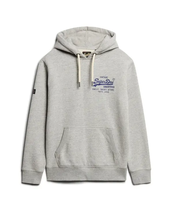 Superdry & Co Superdry & Co Sweater majica  kraljevsko plava / siva melange