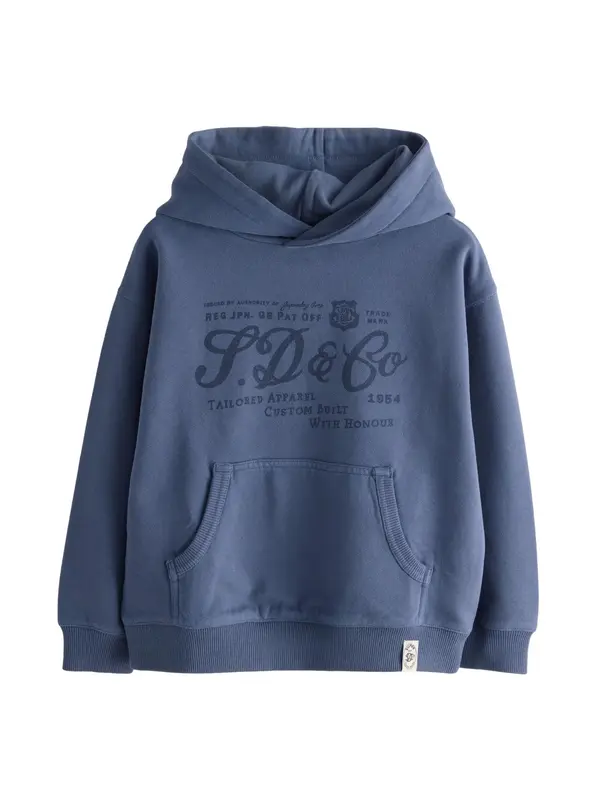 Superdry & Co Superdry & Co Sweater majica  mornarsko plava / golublje plava